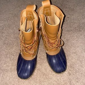 LL Bean duck boots